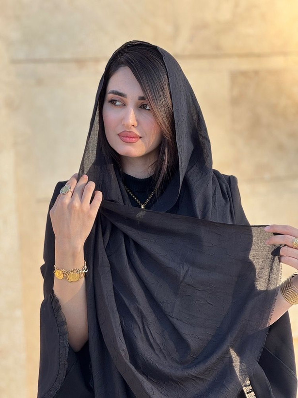 شال بامبو کراش زنانه مدل ترک کد 1029