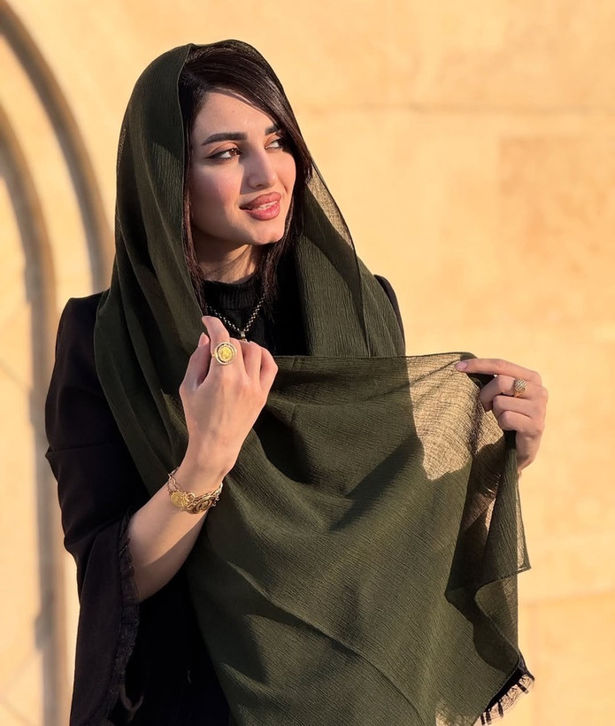 شال کراش ترک زنانه کد 1059