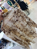 شومیز شلوار دخترانه طرح جنگلی رنگ کرم استخوانی وارداتی کد 5296